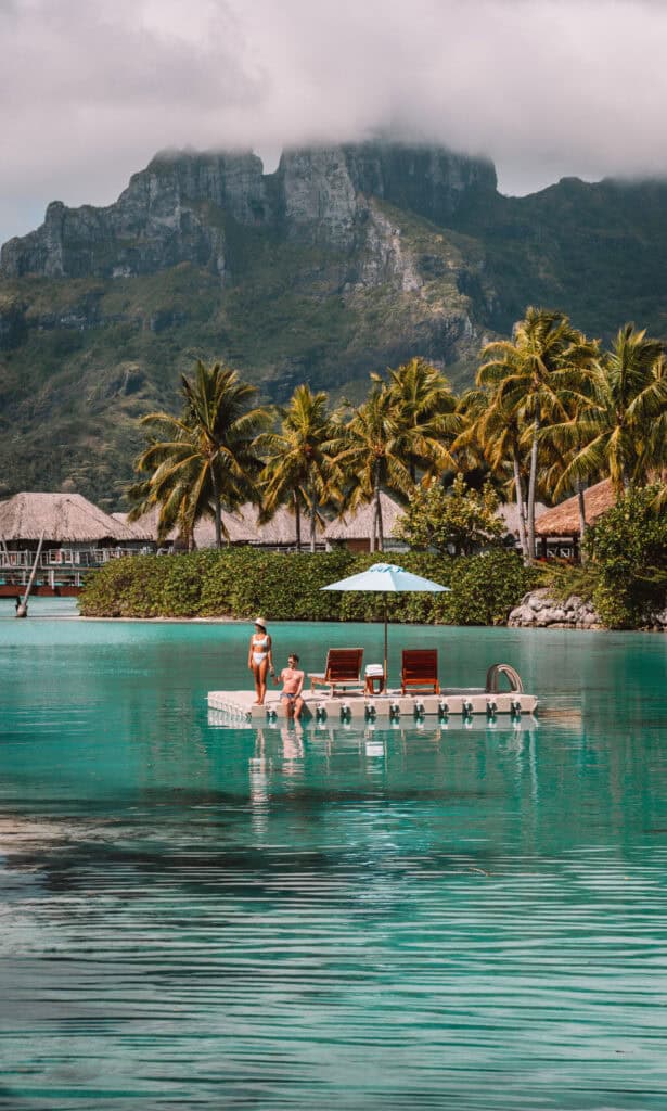 Four Seasons Bora Bora Hotel Private Beach
