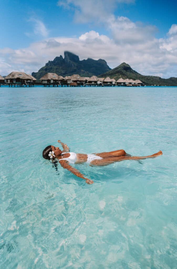 Four Seasons Bora Bora Hotel Private Beach