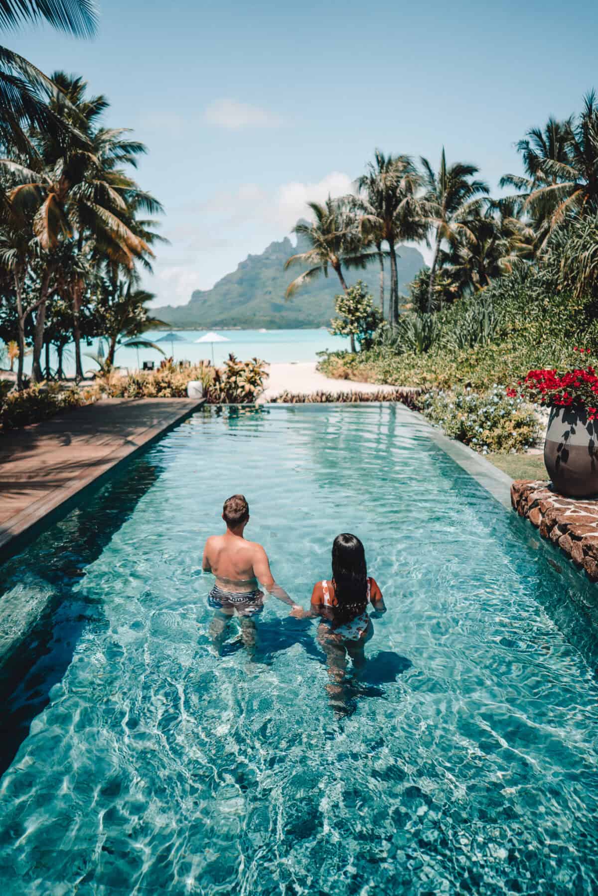 Four Seasons Bora Bora, Our Unforgettable Honeymoon 1 Private Pool Villa At Four Seasons Bora Bora