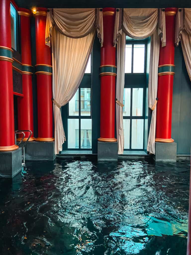 Pool In The Spa Of Intercontinental Bordeaux, France