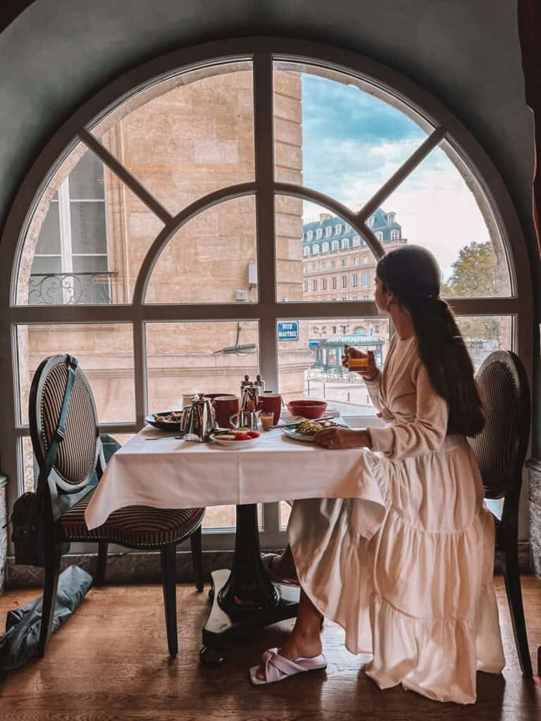 Breakfast At Intercontinental Luxury Hotel In Bordeaux, France