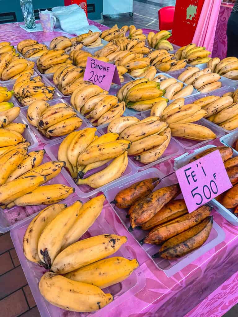 Local Market In Papeete Tahiti
