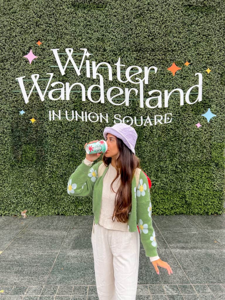 Christmas at Union Square in San Francisco