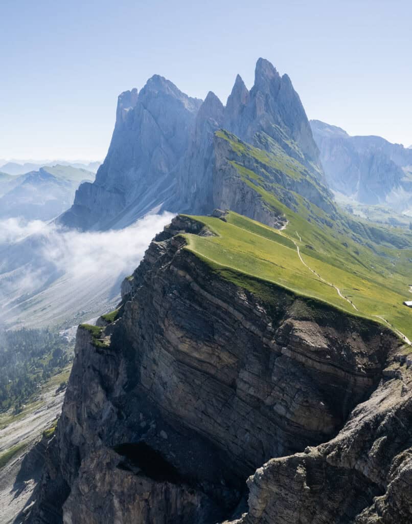 Seceda Drone Photo