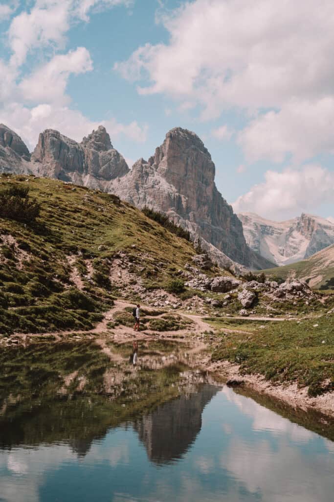 Lake At Tre Cime