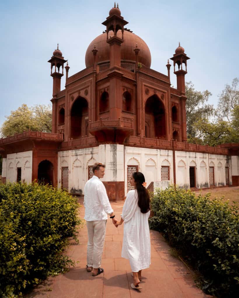 Christian cemetery in Agra