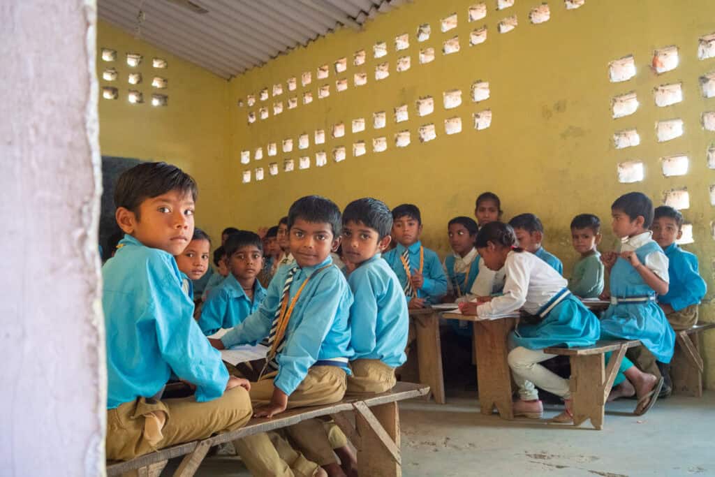 Local school in Agra day trip